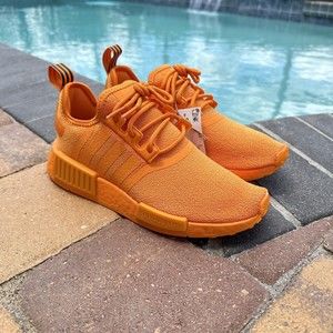 WOMENS Adidas Originals NMD R1  Shoes Bright Orange GV9439